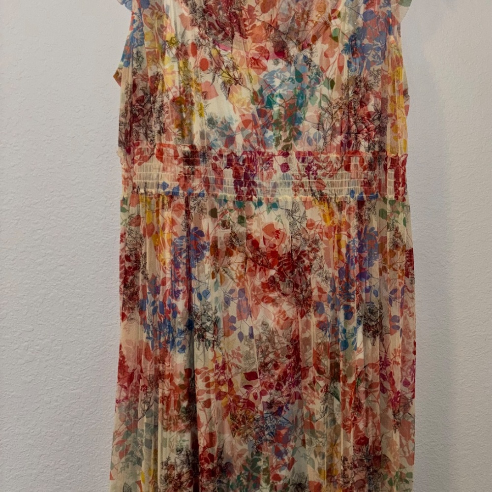 Johnny Was Mazzy Tie Dress - Size 3X - Spring is coming! - Picture 4 of 6